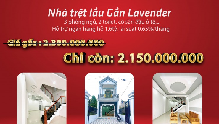 nhà trệt lầu Gần Lavender